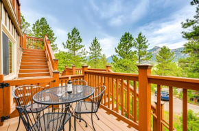 Estes Park Condo with Deck and Views about 3 Miles to RMNP